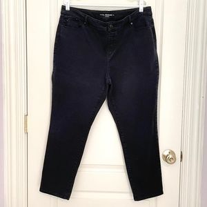 Chico's Platinum Jegging in Faded Black Sz 3.5/XL/18